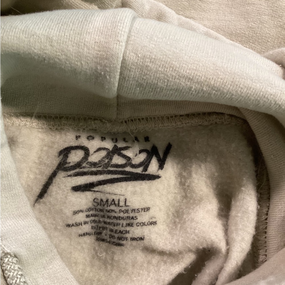 Savage Popular Poison “Losing Friends Finding Peace” Rose Hoodie Size Sm… - Picture 4 of 7